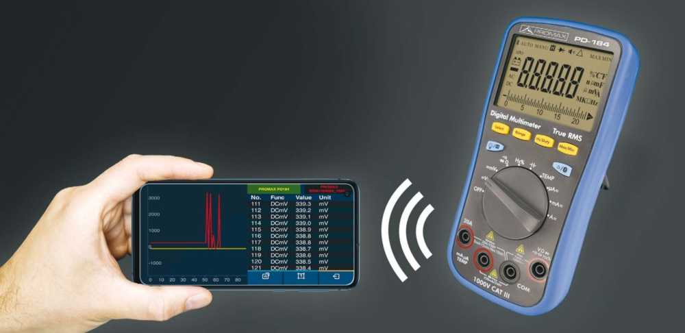 PROMAX PD 184 multimeter Full